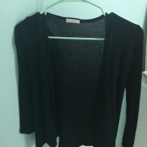 tillys girls black sweater